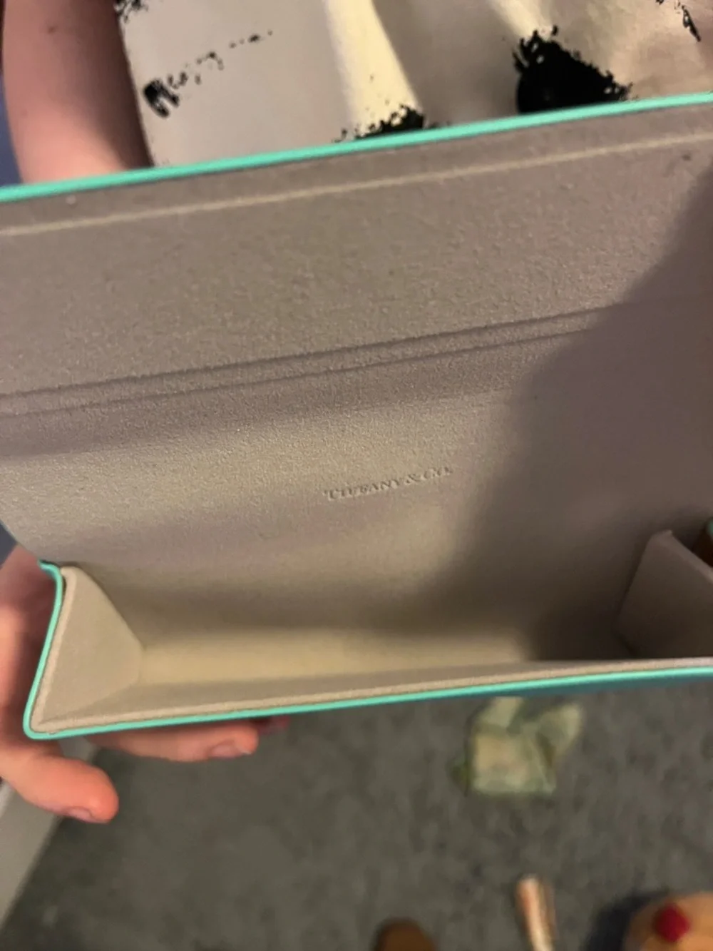 Tiffany & Co. Clutch-Style Eyewear Case in Tiffany Blue - Picture 2 of 3
